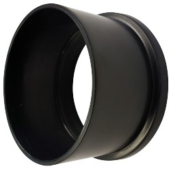 Raccord ⌀75mm avec joint en L