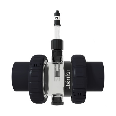 Accessory holder with 2 connections