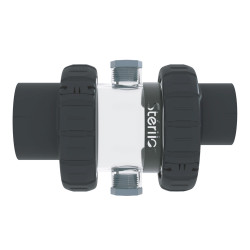 Accessory holder with 2 connections