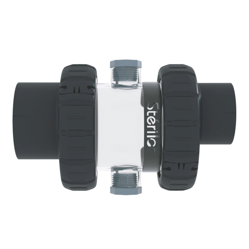 Accessory holder with 2 connections