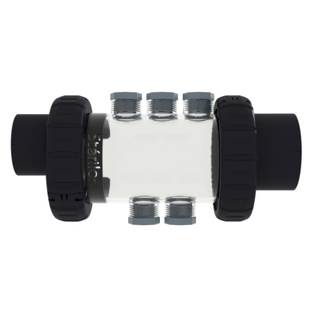 Accessory holder with 5 connections