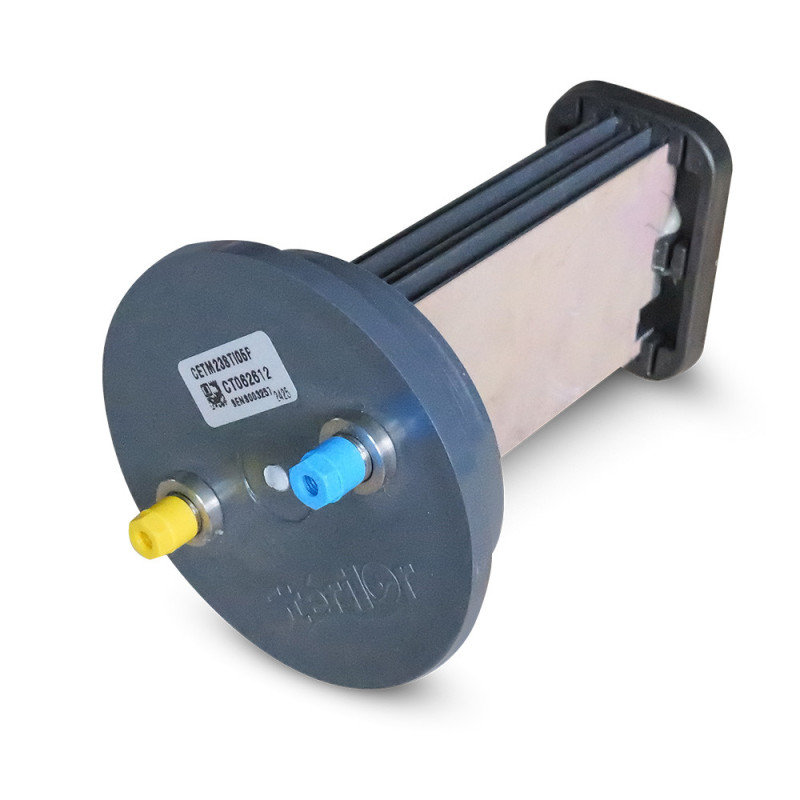 Electrode monopolaire en titane 5 plaques